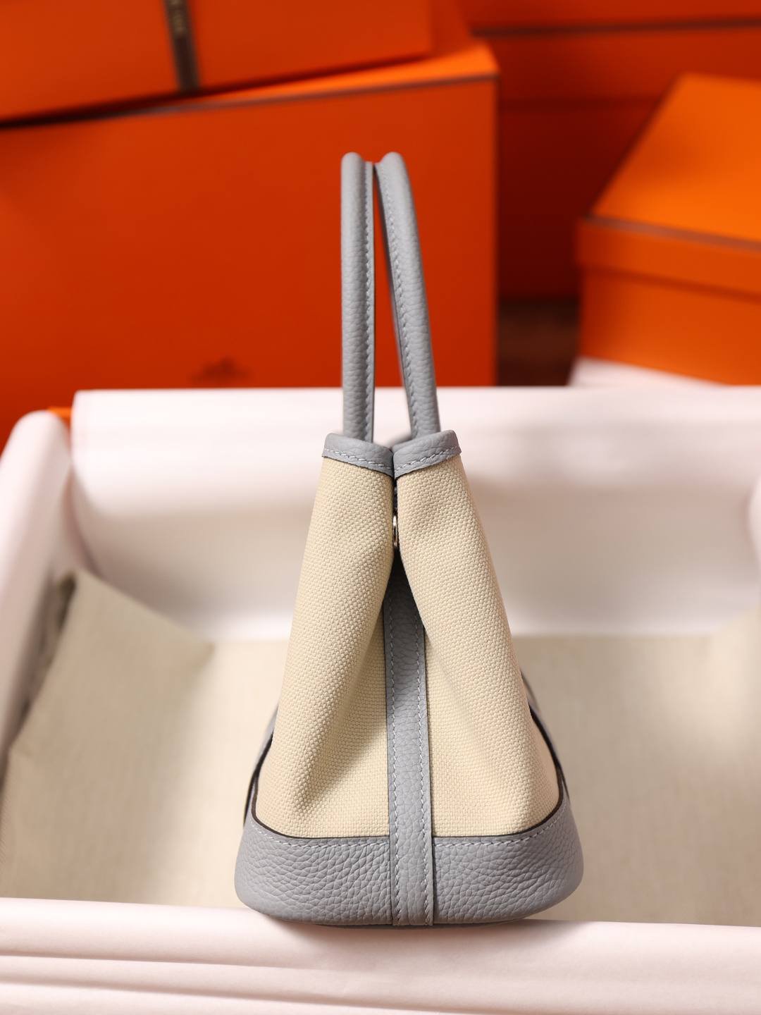 Shebag handmade Hermes Garden Party 23 bag in blue grey togo leather(Feb 2026 updated)-Best Quality designer Bag Review, and online shopping, designer bag ru Shebag handmade Hermes Garden Party 23 bag in blue grey togo leather(Feb 2026 updated)-Best Quality designer Bag Review, and online shopping, designer bag ru