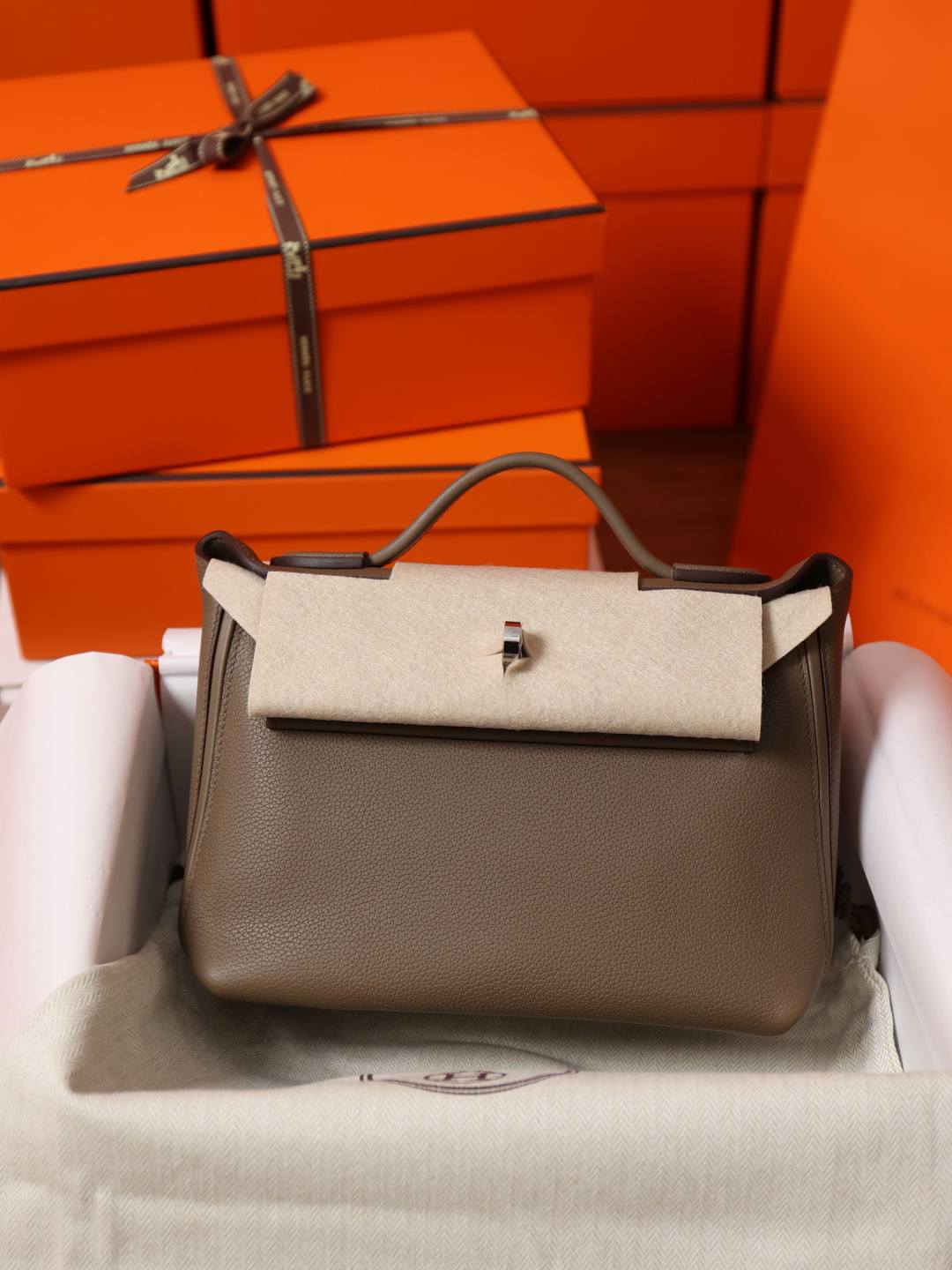 Shebag Handmade Hermes 2424 bag in grey review(Feb 2026 updated)-Best Quality designer Bag Review, and online shopping, designer bag ru