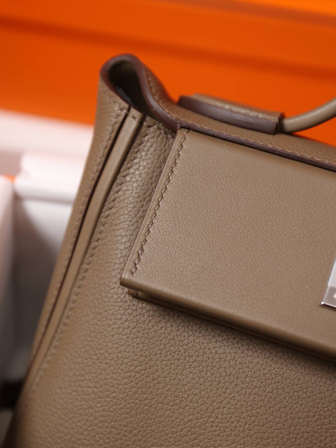 Shebag Handmade Hermes 2424 bag in grey review(Feb 2026 updated)-Best Quality designer Bag Review, and online shopping, designer bag ru