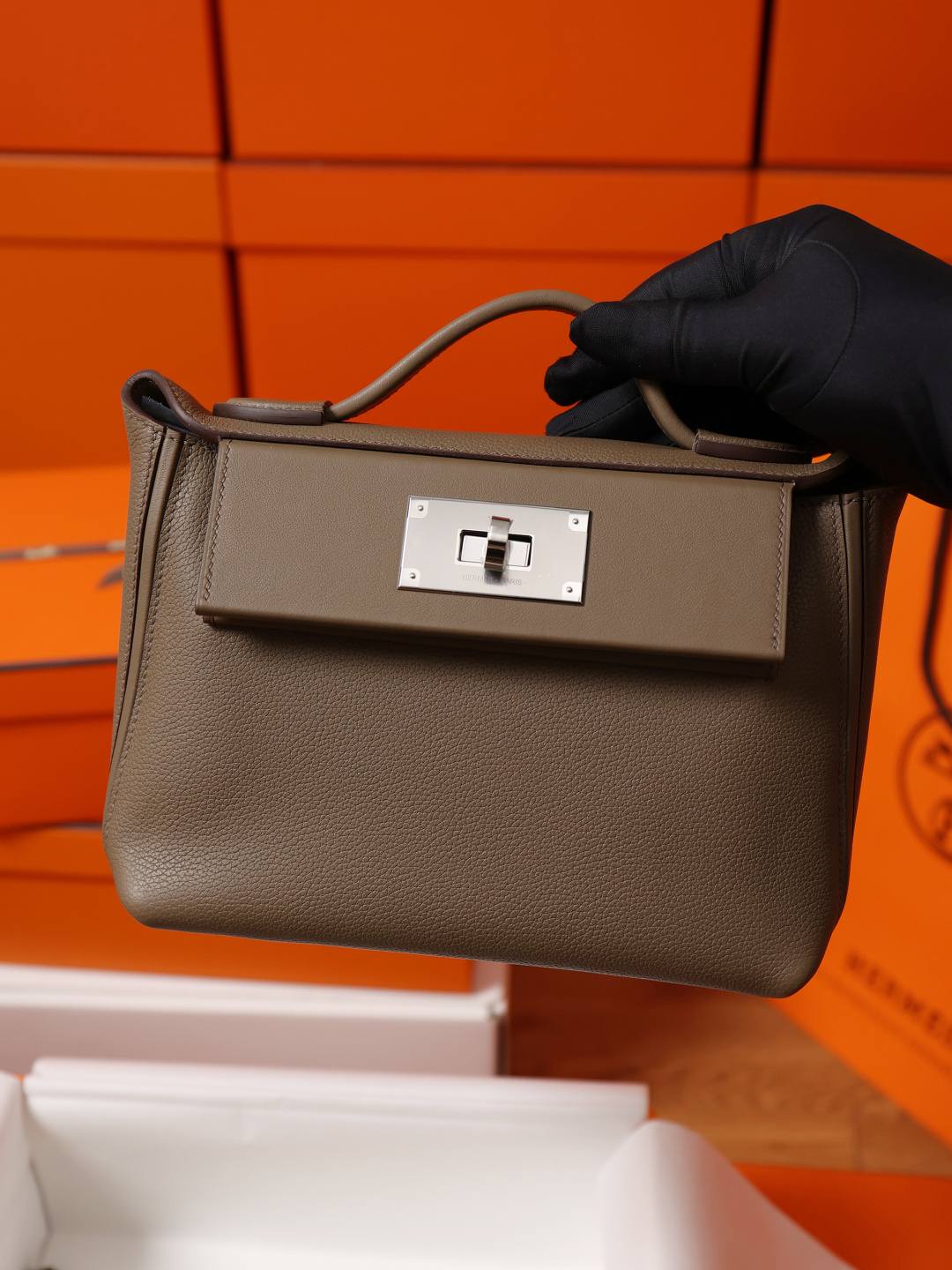 Shebag Handmade Hermes 2424 bag in grey review(Feb 2026 updated)-Best Quality designer Bag Review, and online shopping, designer bag ru