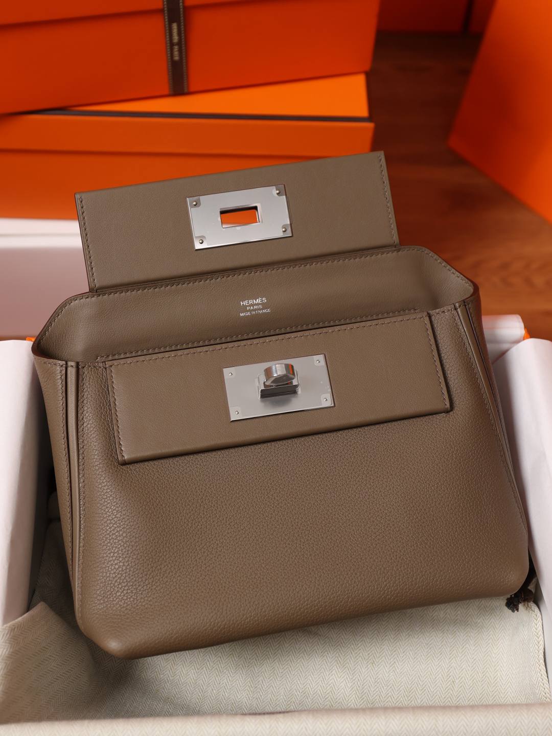 Shebag Handmade Hermes 2424 bag in grey review(Feb 2026 updated)-Best Quality designer Bag Review, and online shopping, designer bag ru
