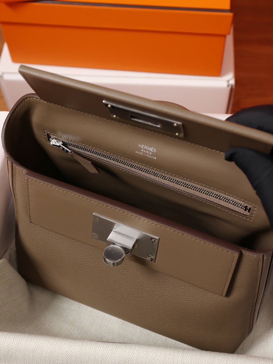 Shebag Handmade Hermes 2424 bag in grey review(Feb 2026 updated)-Best Quality designer Bag Review, and online shopping, designer bag ru