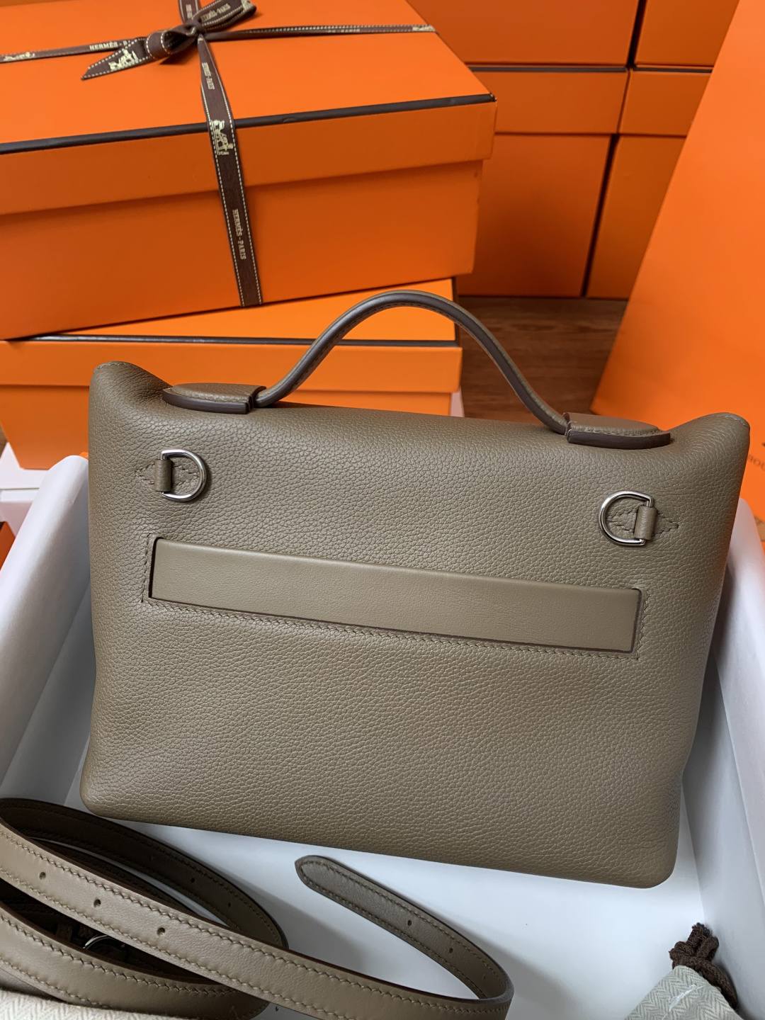 Shebag Handmade Hermes 2424 bag in grey review(Feb 2026 updated)-Best Quality designer Bag Review, and online shopping, designer bag ru