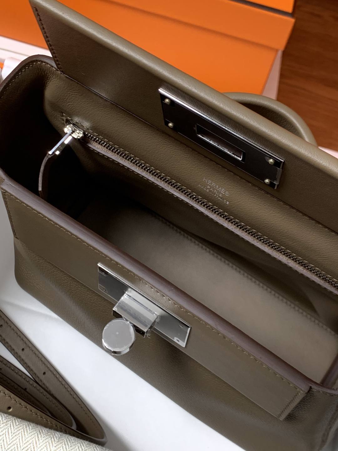 Shebag Handmade Hermes 2424 bag in grey review(Feb 2026 updated)-Best Quality designer Bag Review, and online shopping, designer bag ru