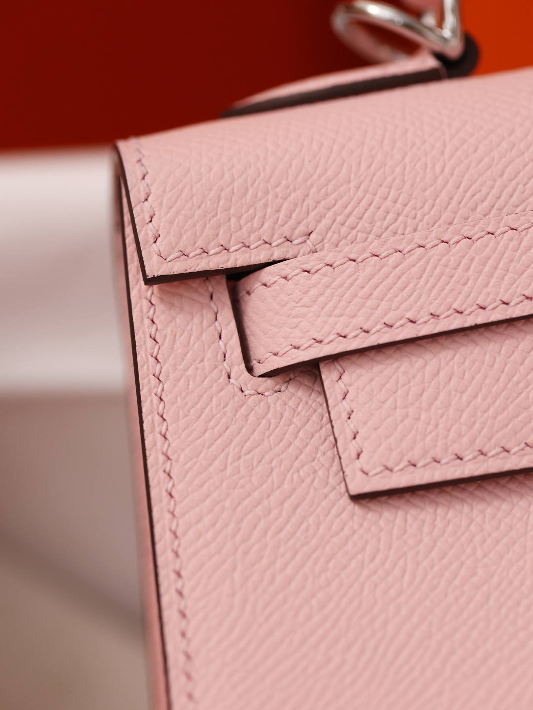 Shebag handmade Hermes Kelly 25 epsom pink out stitching(Feb 2026 updated)-Best Quality designer Bag Review, and online shopping, designer bag ru