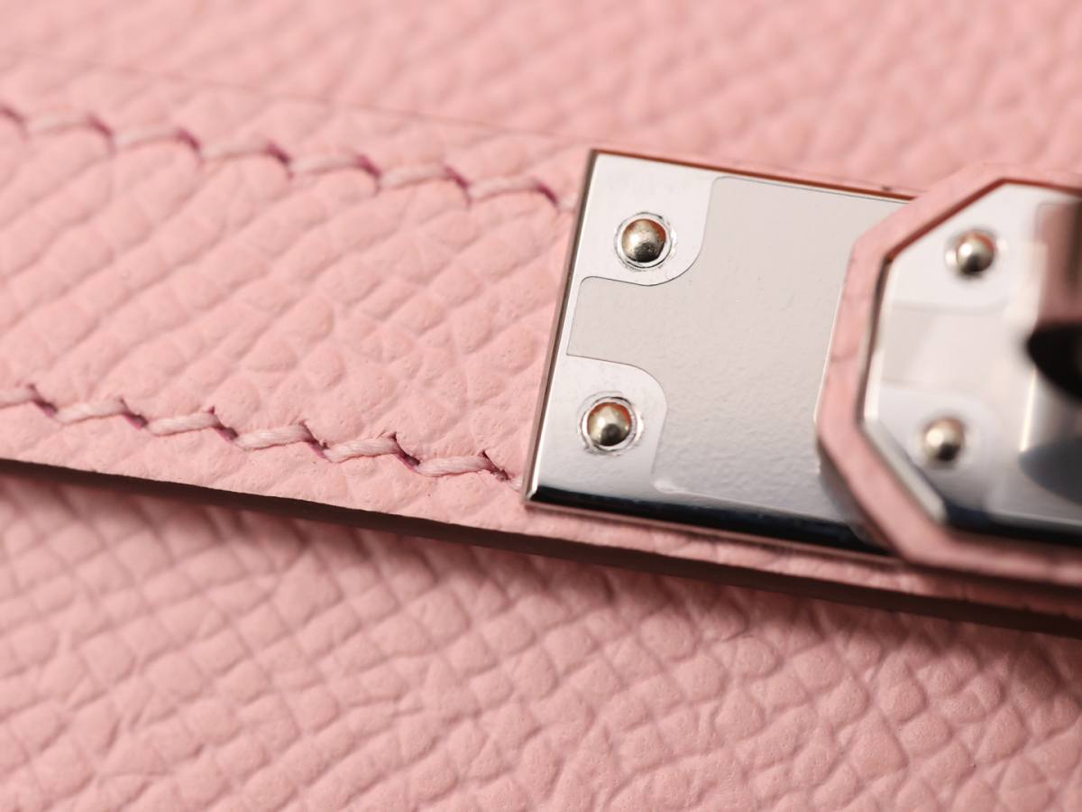 Shebag handmade Hermes Kelly 25 epsom pink out stitching(Feb 2026 updated)-Best Quality designer Bag Review, and online shopping, designer bag ru
