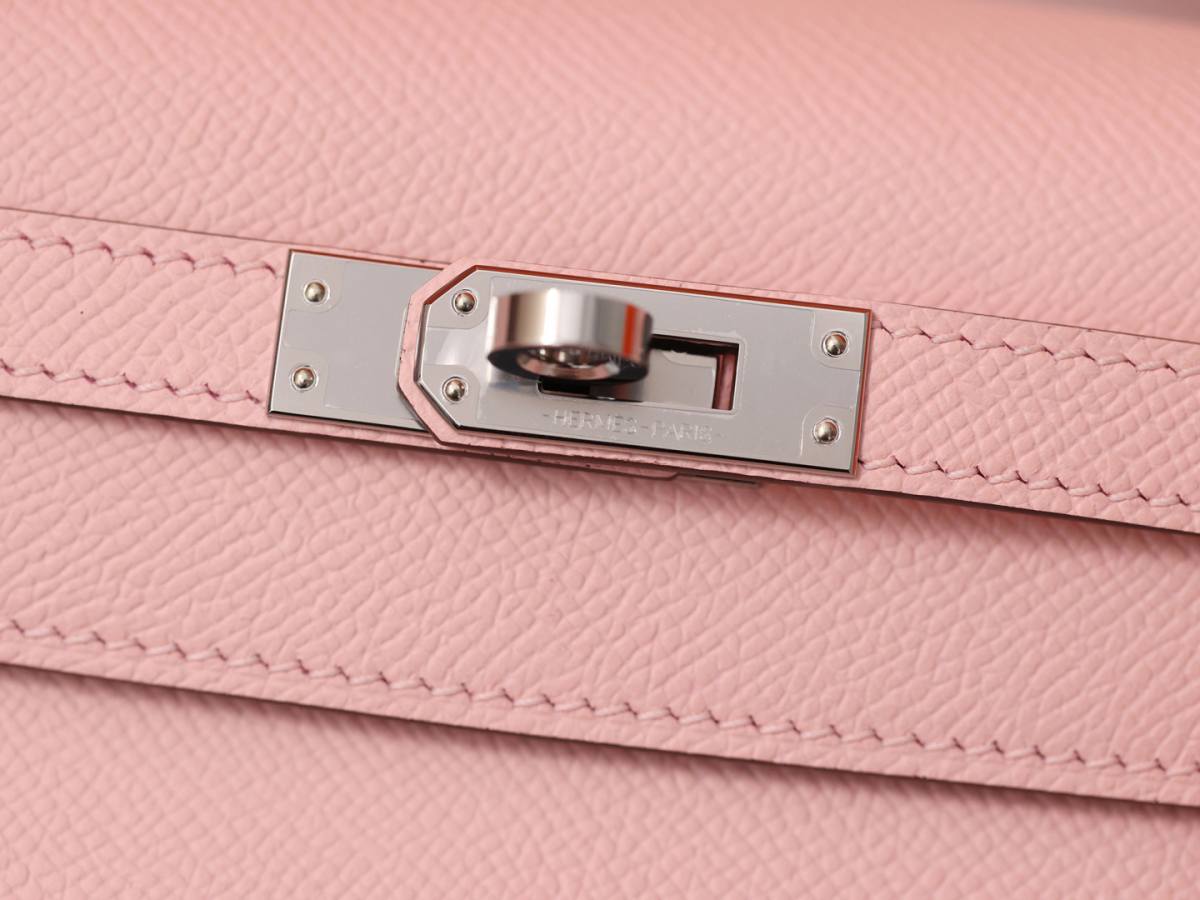 Shebag handmade Hermes Kelly 25 epsom pink out stitching(Feb 2026 updated)-Best Quality designer Bag Review, and online shopping, designer bag ru