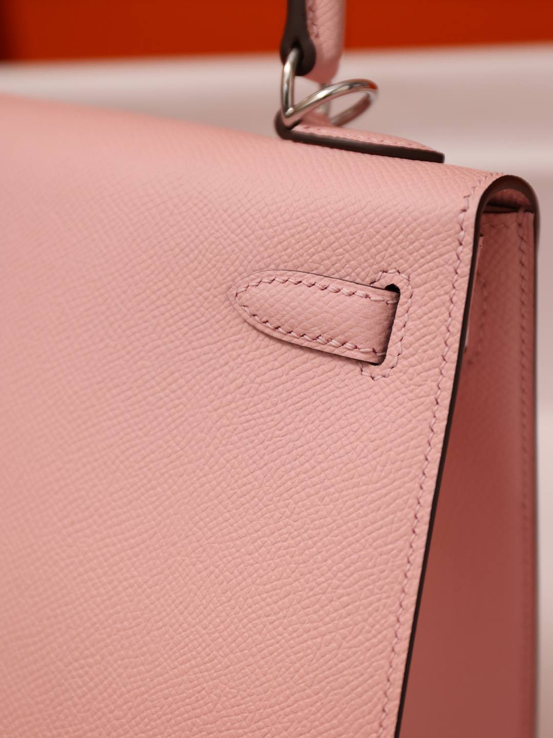 Shebag handmade Hermes Kelly 25 epsom pink out stitching(Feb 2026 updated)-Best Quality designer Bag Review, and online shopping, designer bag ru