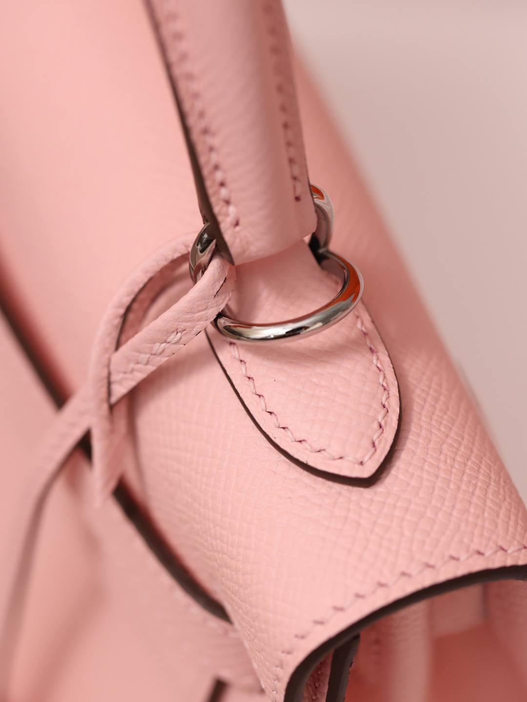 Shebag handmade Hermes Kelly 25 epsom pink out stitching(Feb 2026 updated)-Best Quality designer Bag Review, and online shopping, designer bag ru