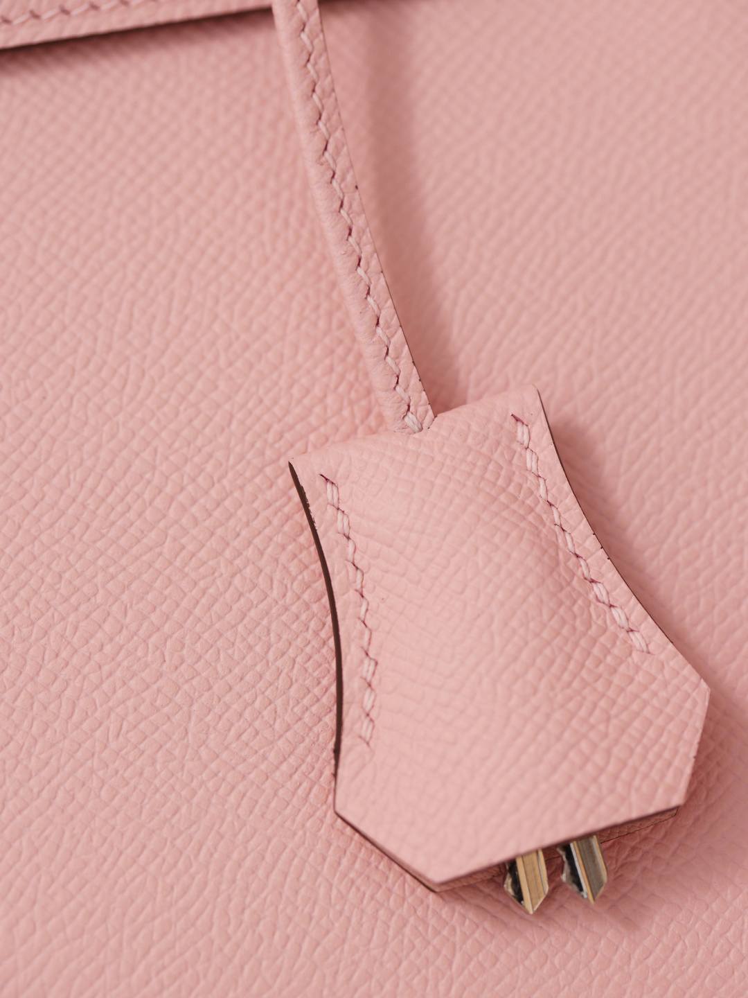 Shebag handmade Hermes Kelly 25 epsom pink out stitching(Feb 2026 updated)-Best Quality designer Bag Review, and online shopping, designer bag ru