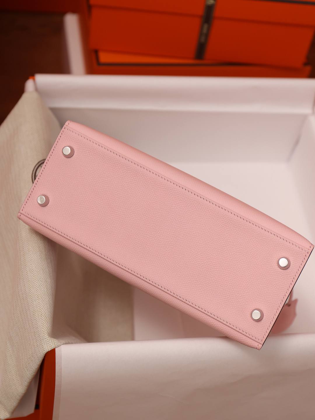 Shebag handmade Hermes Kelly 25 epsom pink out stitching(Feb 2026 updated)-Best Quality designer Bag Review, and online shopping, designer bag ru