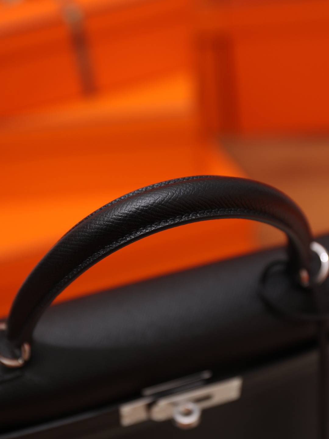 Shebag handmade Hermes Kelly 28 bag out stitching black Epsom leather bag review(Feb 2026 updated)-Best Quality designer Bag Review, and online shopping, designer bag ru