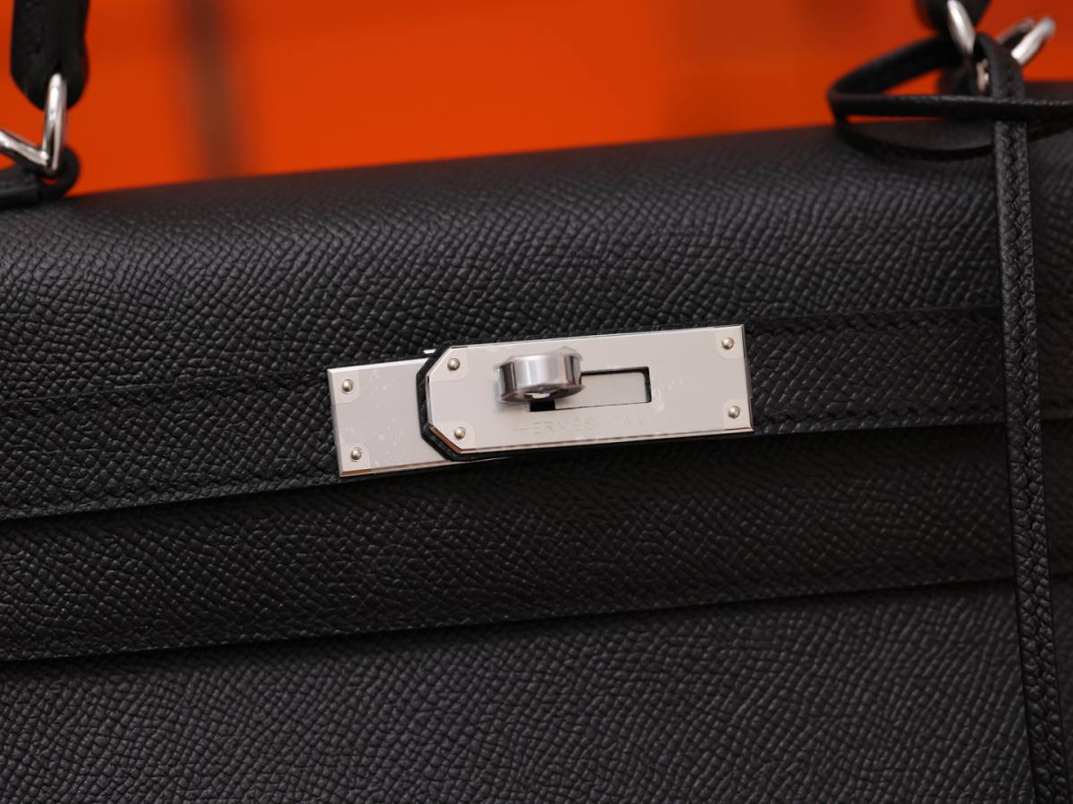 Shebag handmade Hermes Kelly 28 bag out stitching black Epsom leather bag review(Feb 2026 updated)-Best Quality designer Bag Review, and online shopping, designer bag ru