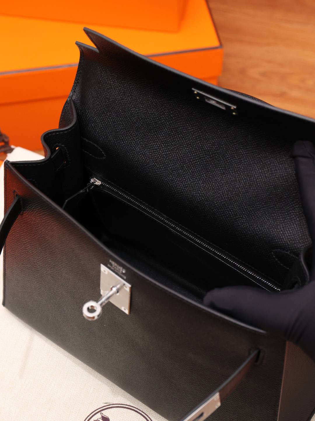 Shebag handmade Hermes Kelly 28 bag out stitching black Epsom leather bag review(Feb 2026 updated)-Best Quality designer Bag Review, and online shopping, designer bag ru
