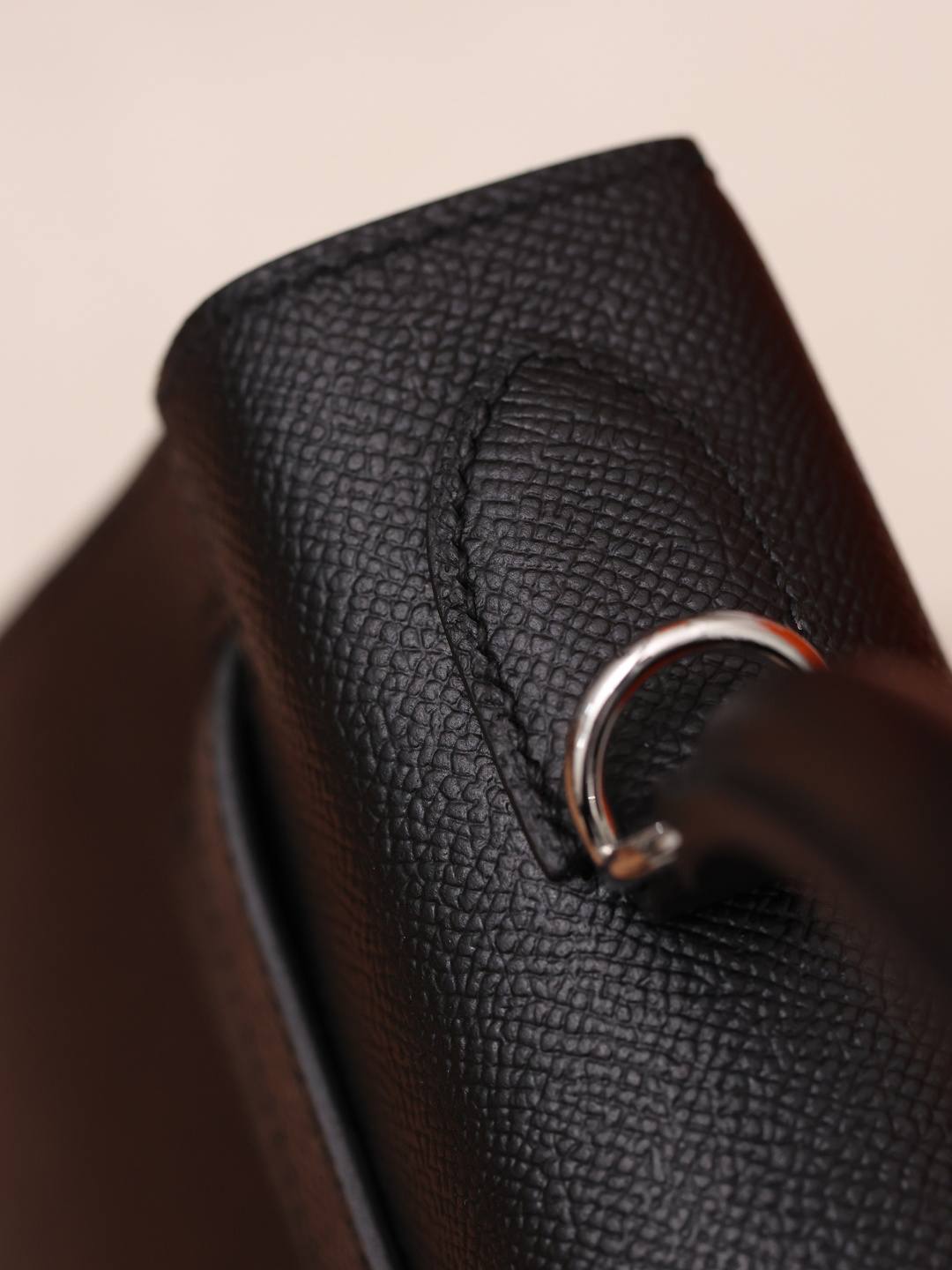 Shebag handmade Hermes Kelly 28 bag out stitching black Epsom leather bag review(Feb 2026 updated)-Best Quality designer Bag Review, and online shopping, designer bag ru