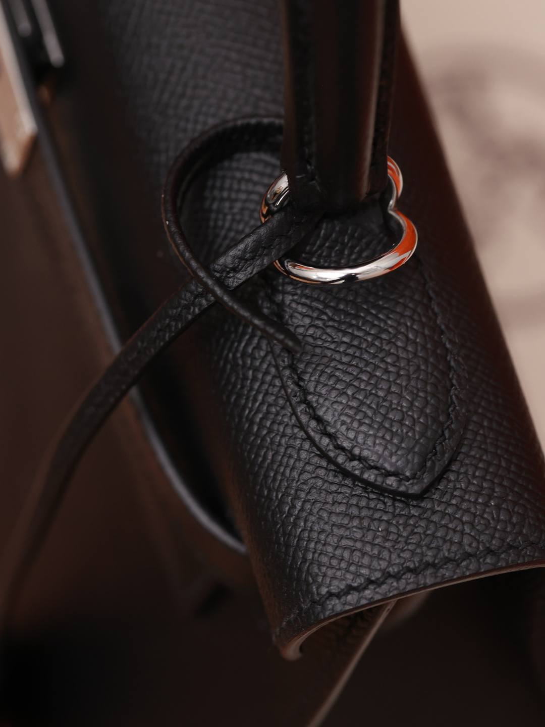 Shebag handmade Hermes Kelly 28 bag out stitching black Epsom leather bag review(Feb 2026 updated)-Best Quality designer Bag Review, and online shopping, designer bag ru