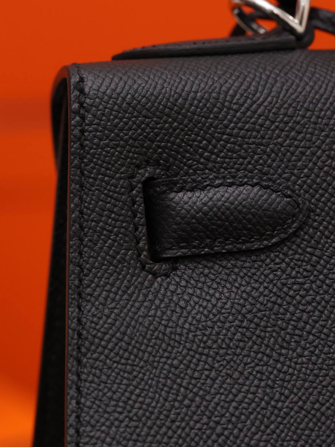 Shebag handmade Hermes Kelly 28 bag out stitching black Epsom leather bag review(Feb 2026 updated)-Best Quality designer Bag Review, and online shopping, designer bag ru