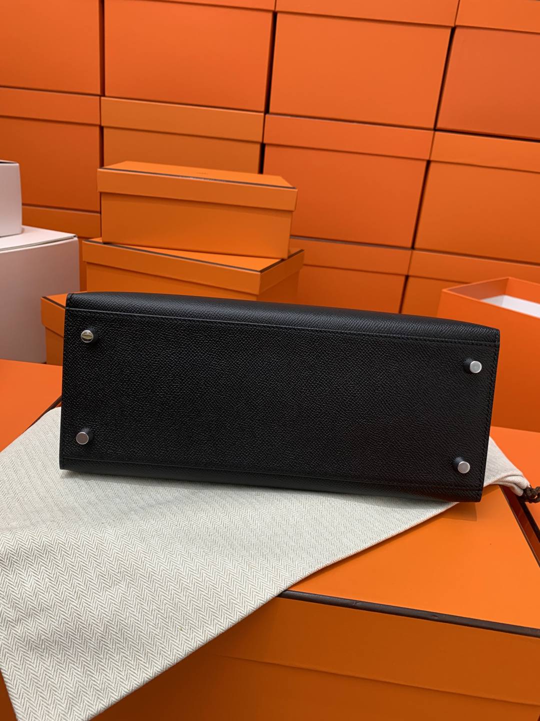 Shebag handmade Hermes Kelly 28 bag out stitching black Epsom leather bag review(Feb 2026 updated)-Best Quality designer Bag Review, and online shopping, designer bag ru