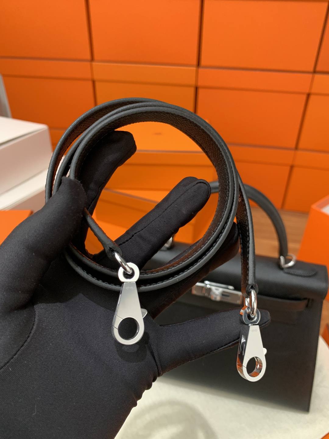 Shebag handmade Hermes Kelly 28 bag out stitching black Epsom leather bag review(Feb 2026 updated)-Best Quality designer Bag Review, and online shopping, designer bag ru
