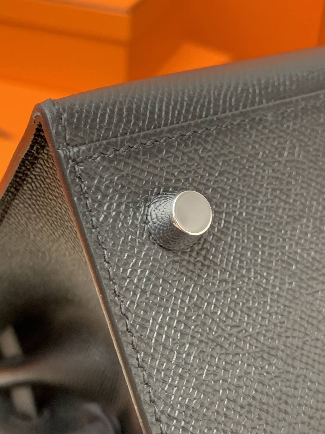 Shebag handmade Hermes Kelly 28 bag out stitching black Epsom leather bag review(Feb 2026 updated)-Best Quality designer Bag Review, and online shopping, designer bag ru