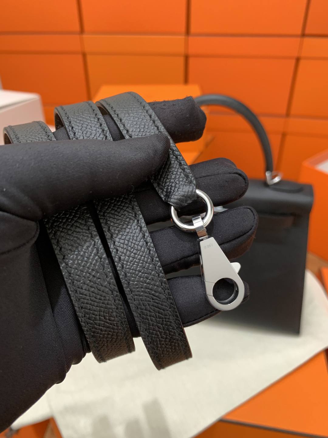 Shebag handmade Hermes Kelly 28 bag out stitching black Epsom leather bag review(Feb 2026 updated)-Best Quality designer Bag Review, and online shopping, designer bag ru