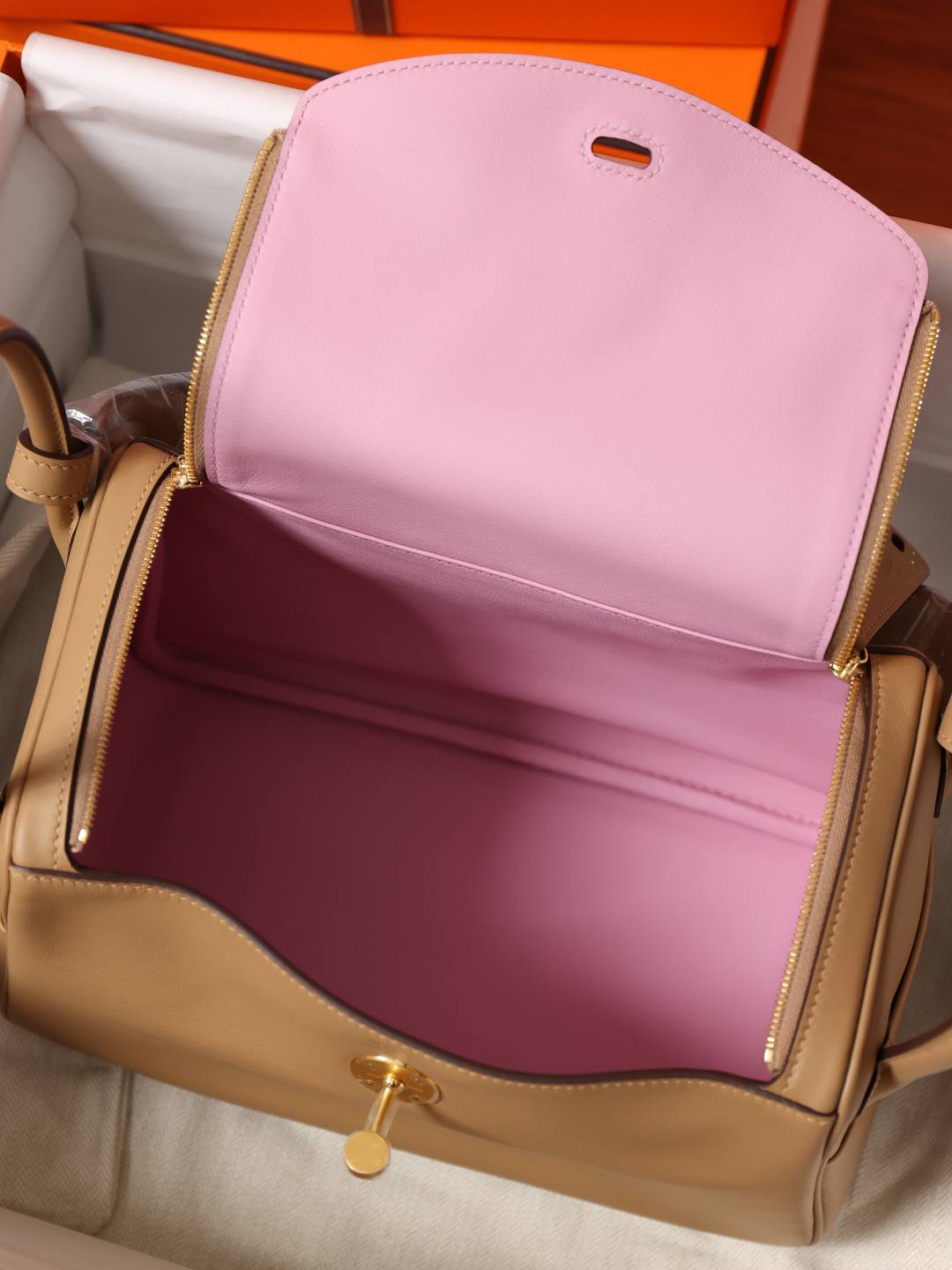 Shebag handmade Hermes Lindy 26 bag swift leather brown bag review(Feb 2026 updated)-Best Quality designer Bag Review, and online shopping, designer bag ru