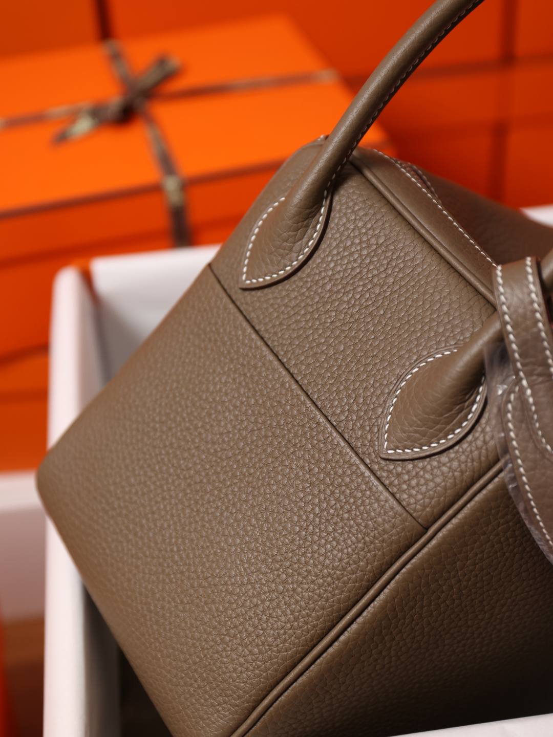 Shebag handmade Hermes Lindy 26 bag in togo elephante grey bag review(Feb 2026 updated)-Best Quality designer Bag Review, and online shopping, designer bag ru