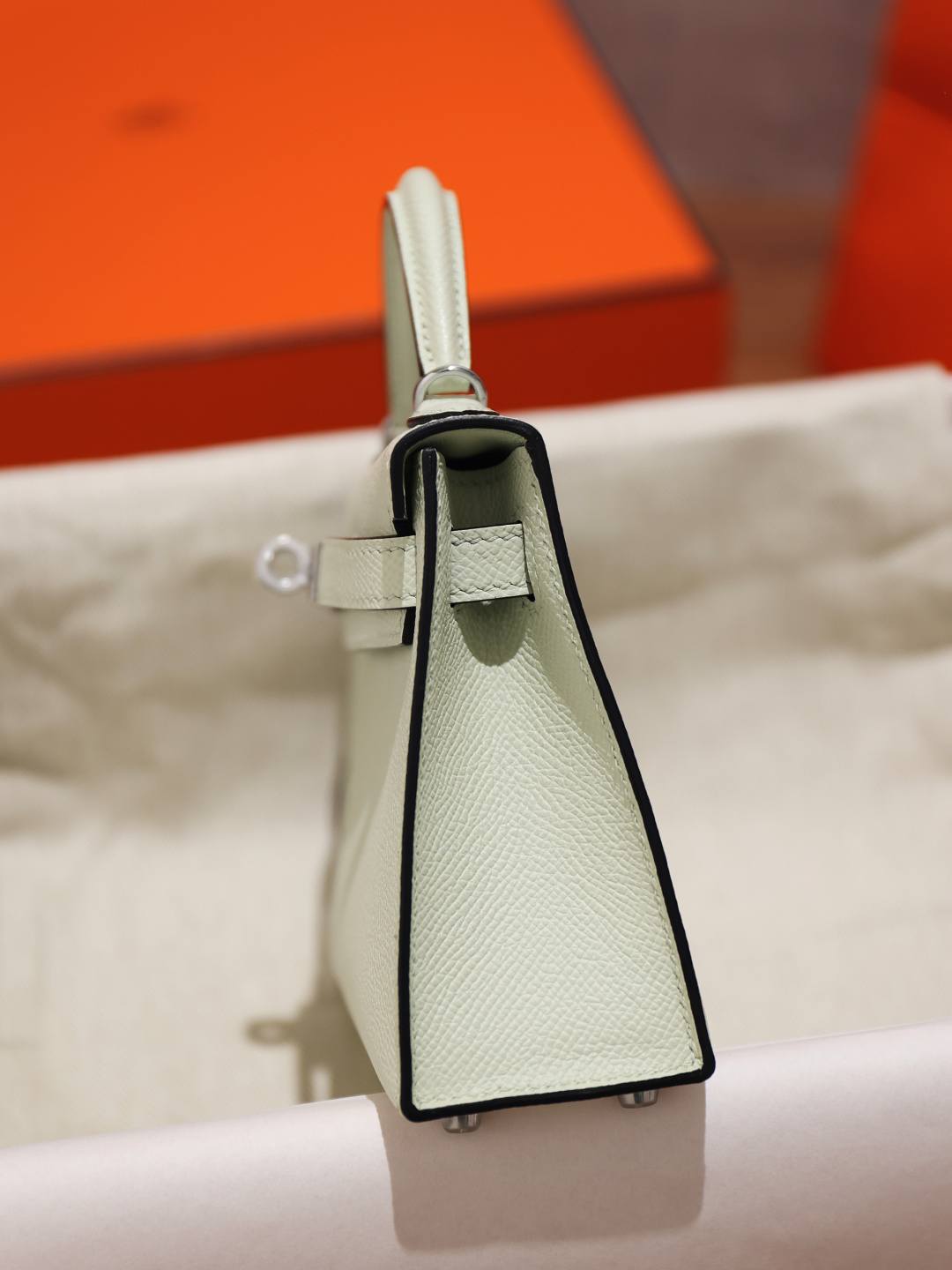 Shebag hand made Hermes Mini Kelly 2 bag in bubble green in epsom leather review(Feb 2026 updated)-Best Quality designer Bag Review, and online shopping, designer bag ru
