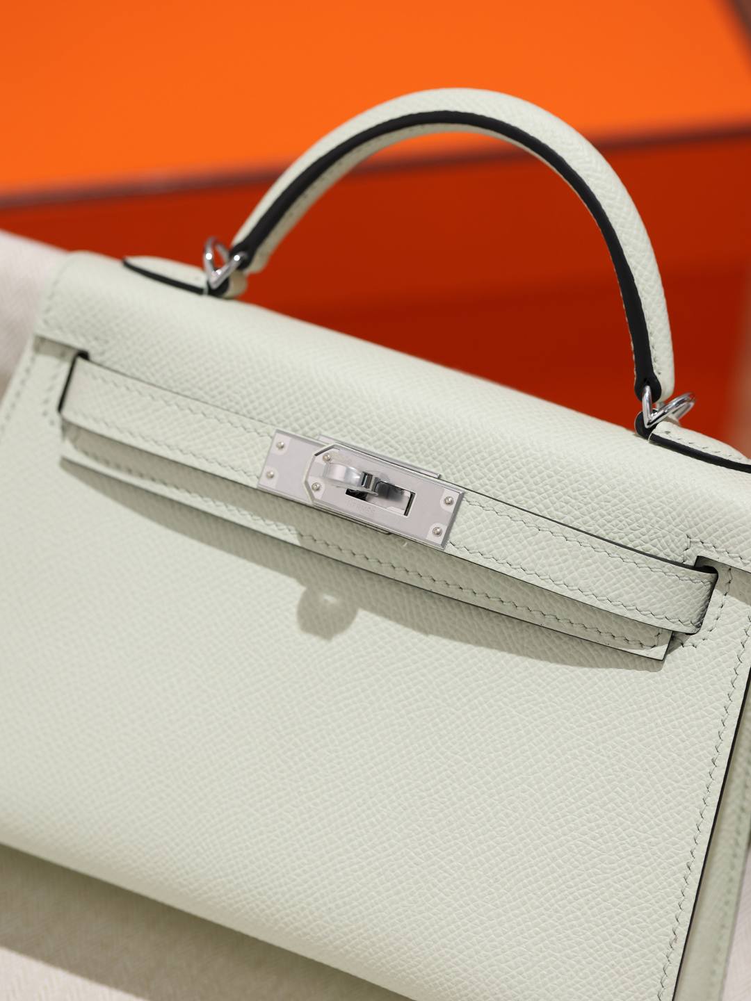 Shebag hand made Hermes Mini Kelly 2 bag in bubble green in epsom leather review(Feb 2026 updated)-Best Quality designer Bag Review, and online shopping, designer bag ru