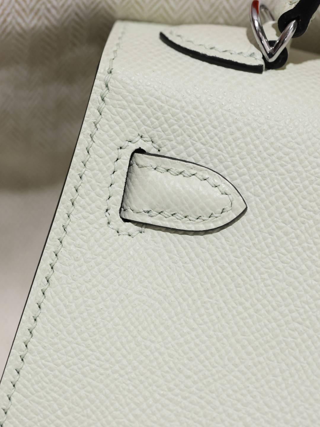 Shebag hand made Hermes Mini Kelly 2 bag in bubble green in epsom leather review(Feb 2026 updated)-Best Quality designer Bag Review, and online shopping, designer bag ru