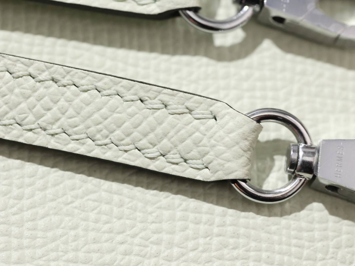 Shebag hand made Hermes Mini Kelly 2 bag in bubble green in epsom leather review(Feb 2026 updated)-Best Quality designer Bag Review, and online shopping, designer bag ru
