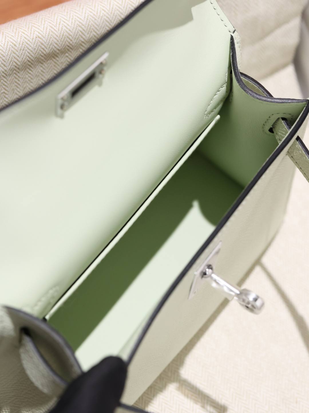 Shebag hand made Hermes Mini Kelly 2 bag in bubble green in epsom leather review(Feb 2026 updated)-Best Quality designer Bag Review, and online shopping, designer bag ru