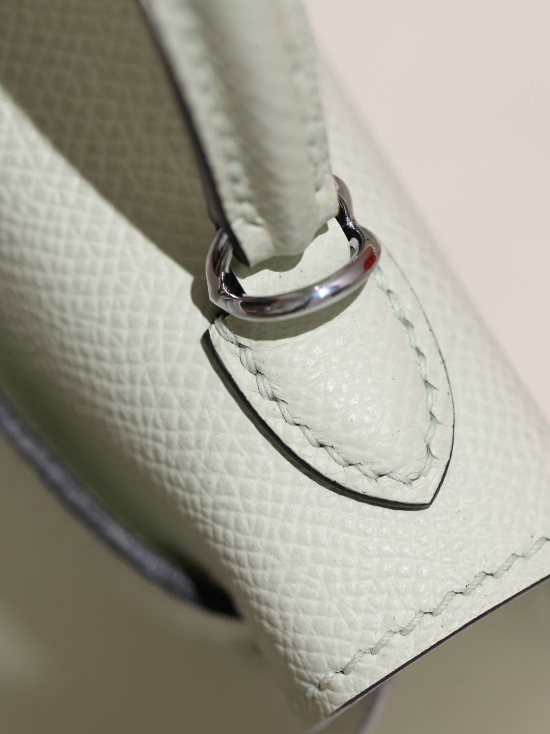 Shebag hand made Hermes Mini Kelly 2 bag in bubble green in epsom leather review(Feb 2026 updated)-Best Quality designer Bag Review, and online shopping, designer bag ru