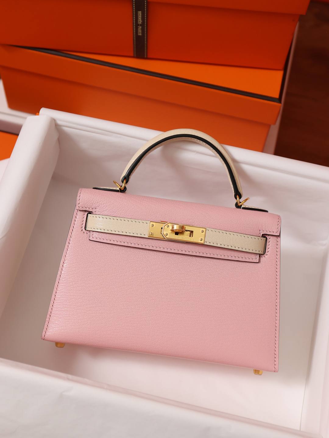 Shebag handmade Hermes mini kelly 2 in goatskin leather of pink bag review(Feb 2026 updated)-Best Quality designer Bag Review, and online shopping, designer bag ru