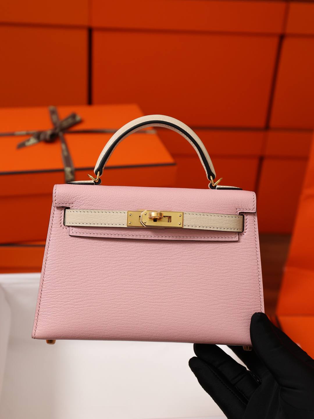 Shebag handmade Hermes mini kelly 2 in goatskin leather of pink bag review(Feb 2026 updated)-Best Quality designer Bag Review, and online shopping, designer bag ru