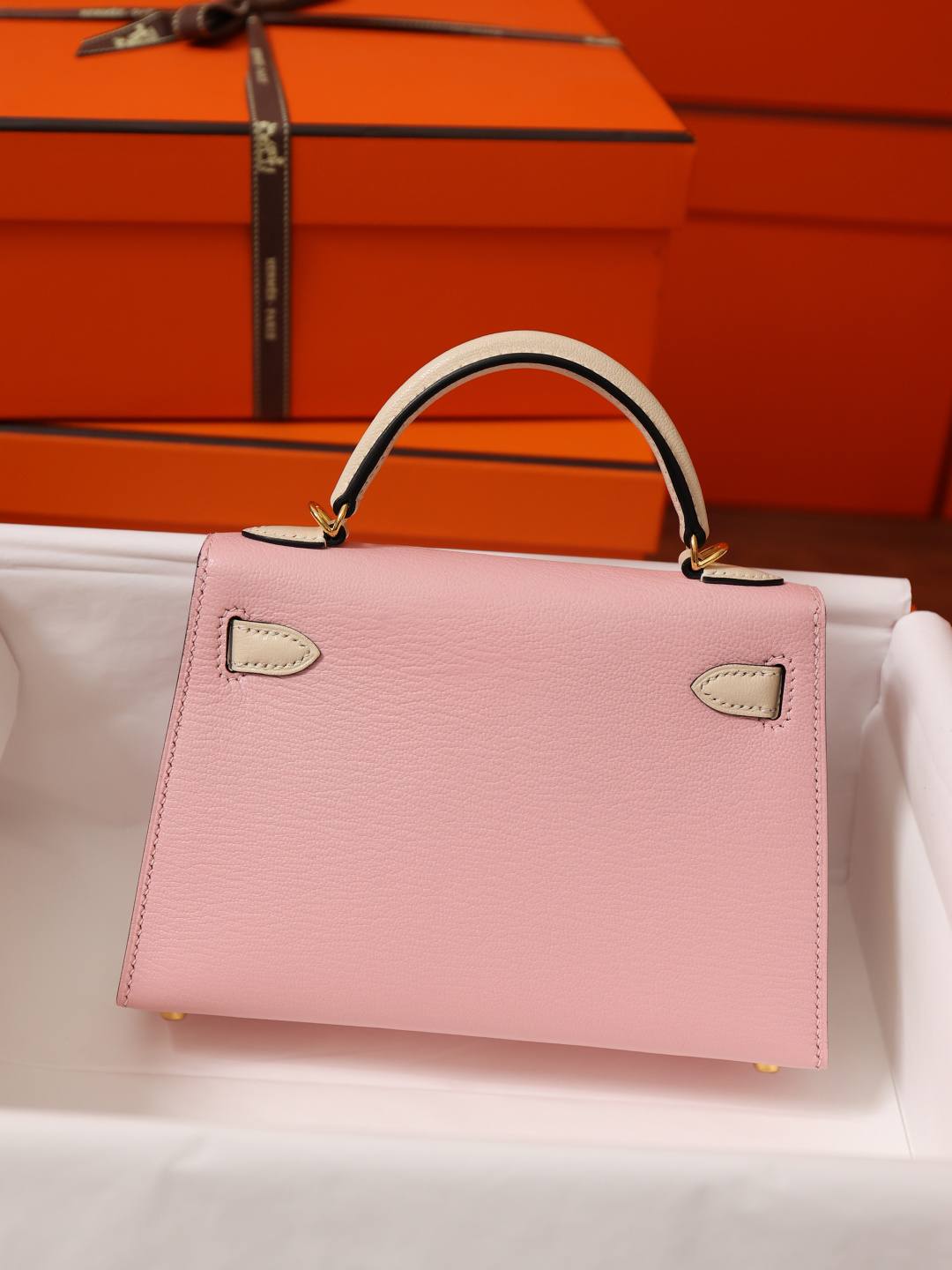 Shebag handmade Hermes mini kelly 2 in goatskin leather of pink bag review(Feb 2026 updated)-Best Quality designer Bag Review, and online shopping, designer bag ru