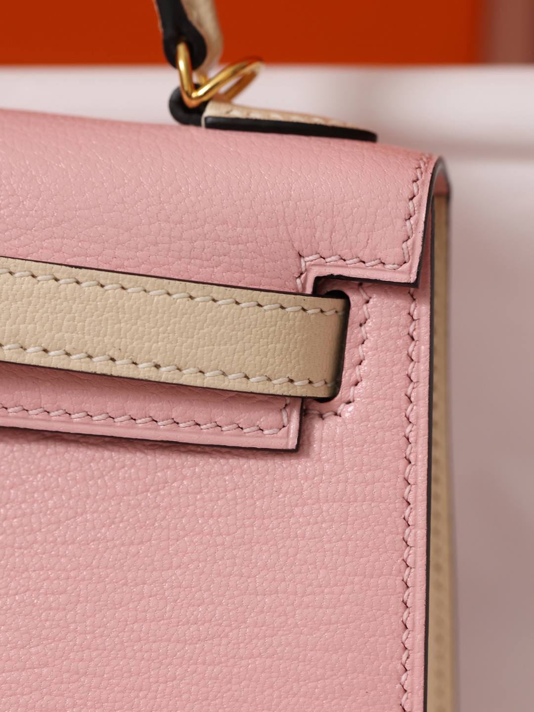 Shebag handmade Hermes mini kelly 2 in goatskin leather of pink bag review(Feb 2026 updated)-Best Quality designer Bag Review, and online shopping, designer bag ru