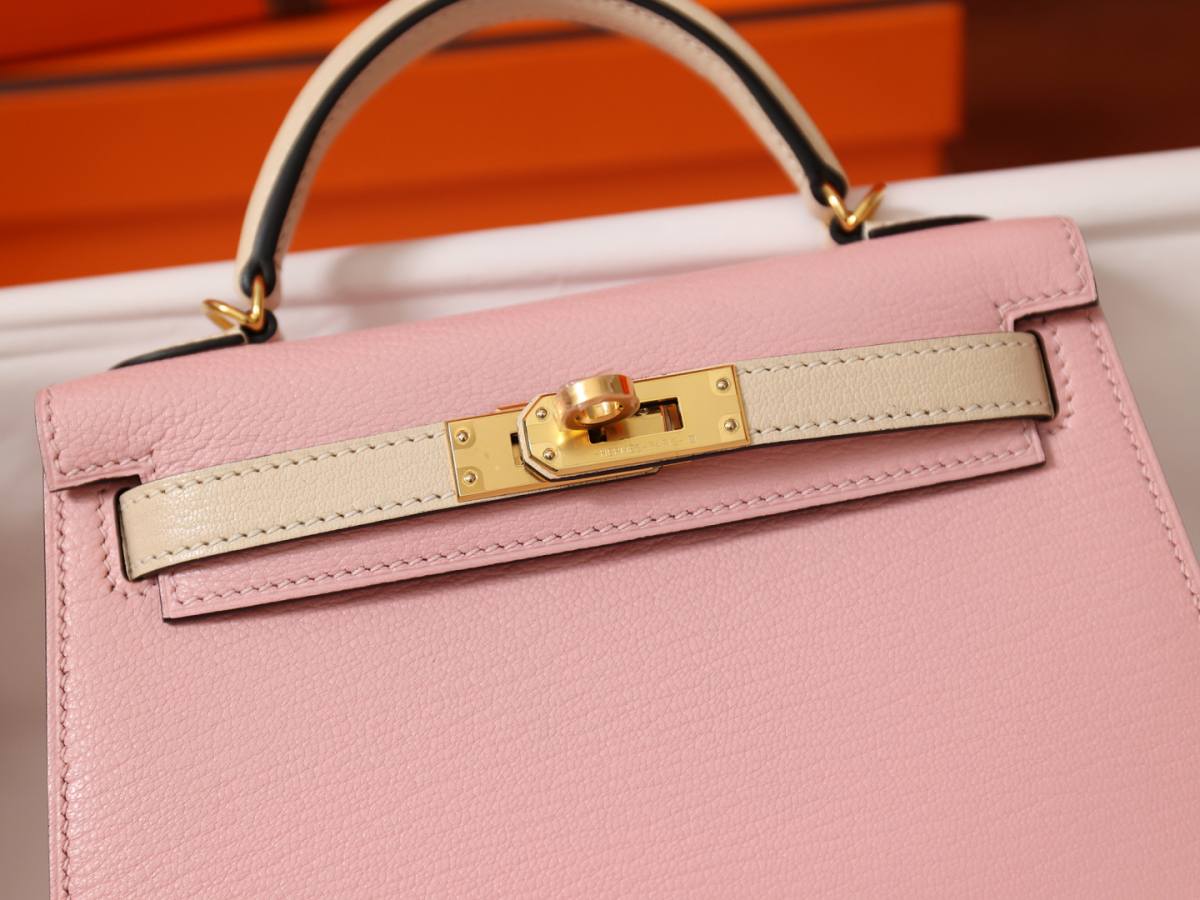 Shebag handmade Hermes mini kelly 2 in goatskin leather of pink bag review(Feb 2026 updated)-Best Quality designer Bag Review, and online shopping, designer bag ru