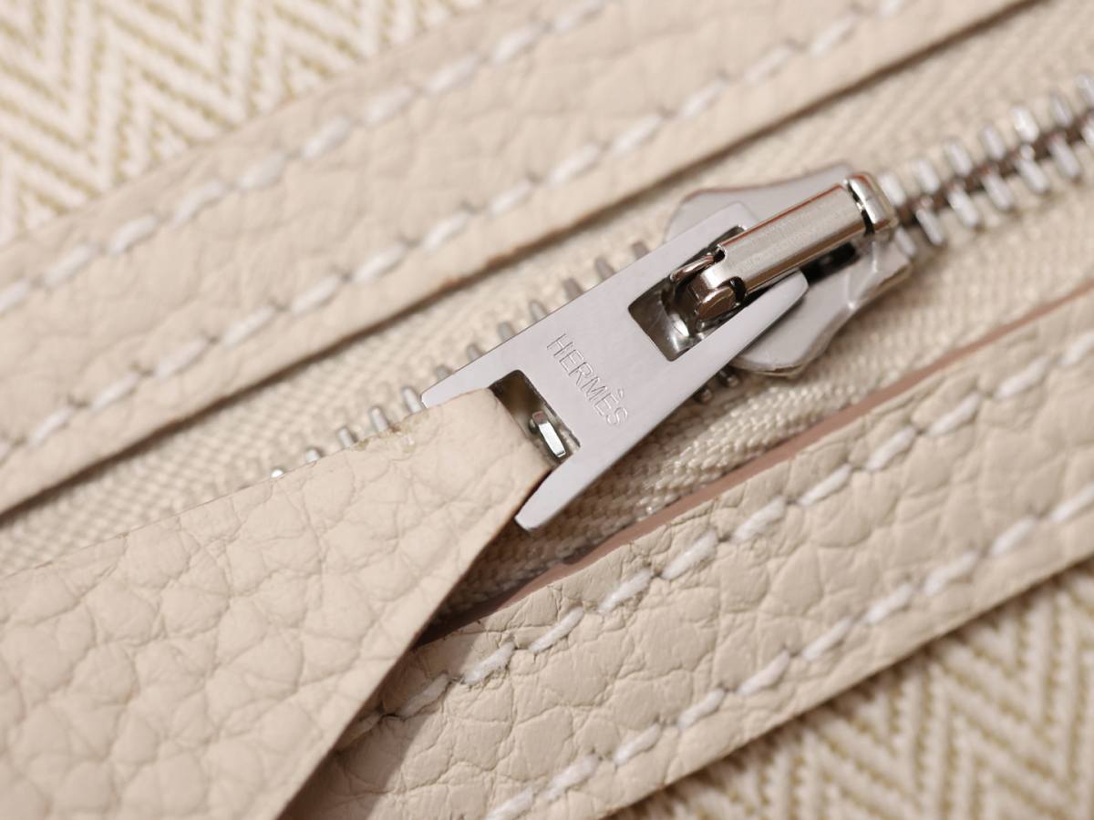 Shebag handmade Hermes Garden party 23 bag in togo white review (Mar 2026 updated)-Best Quality designer Bag Review, and online shopping, designer bag ru