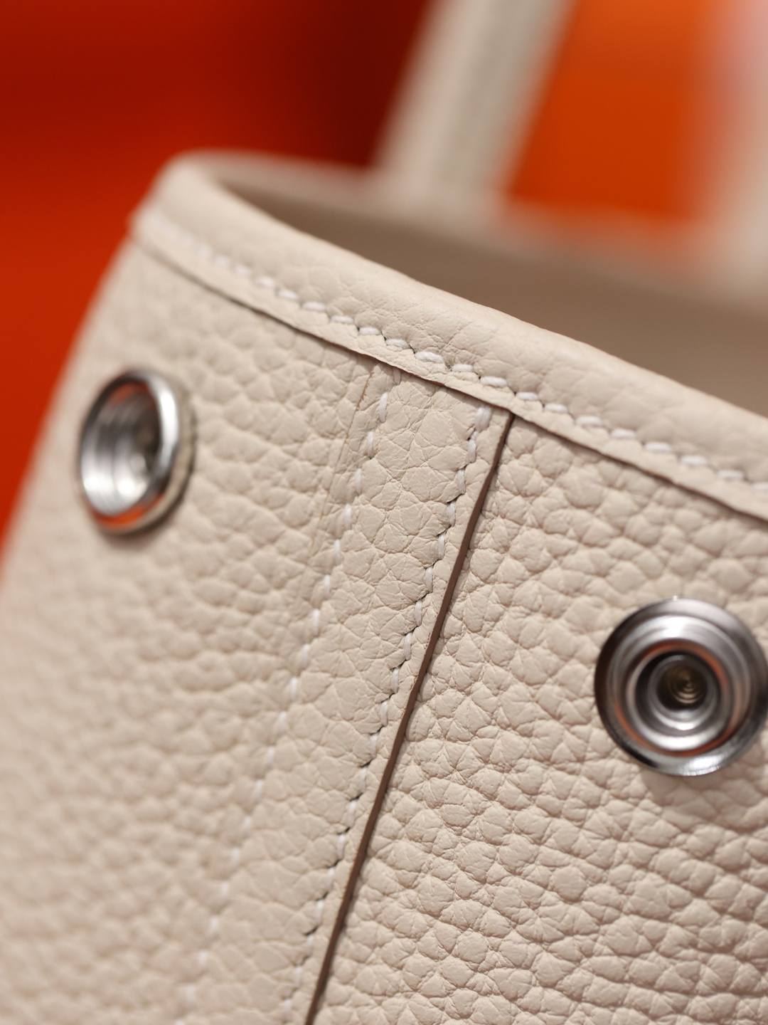 Shebag handmade Hermes Garden party 23 bag in togo white review (Mar 2026 updated)-Best Quality designer Bag Review, and online shopping, designer bag ru